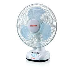QASA RECHARGEABLE FAN TABLE 2912 ASS	